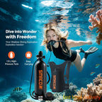 SMACO S700 Plus 1.9L Professional Diving Cylinder Fast Local Dispatch Local Delivery For Deep Diving Outdoor Underwater Sports P