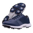 Men Professional Golf Shoes Men Spikes Golf Sneakers Anti Slip Walking Footwears