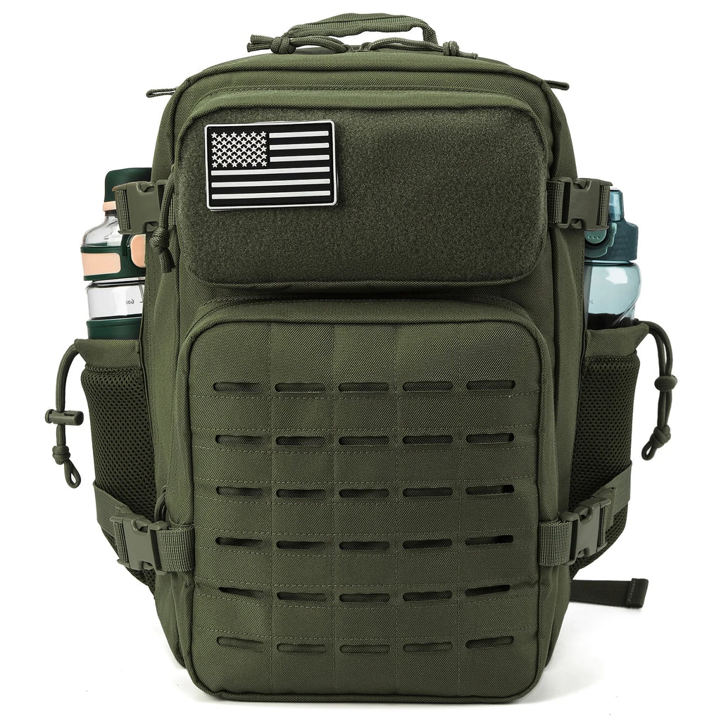 6.6 gallon unisex office computer backpack tactical backpack for men/women Molle daily bag perfect for 3-day hiking trip