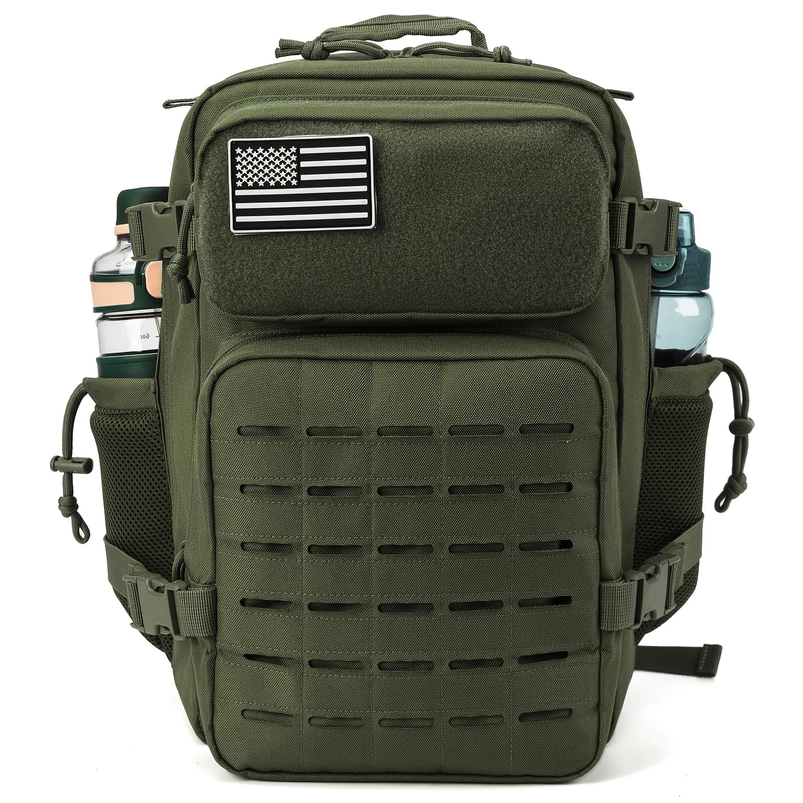 6.6 gallon unisex office computer backpack tactical backpack for men/women Molle daily bag perfect for 3-day hiking trip