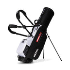 HELIX Golf Stand Bag with Retractable Top Cover and Wheels Easy for Travel and Daily Use Golf Bag 6 Way Divider