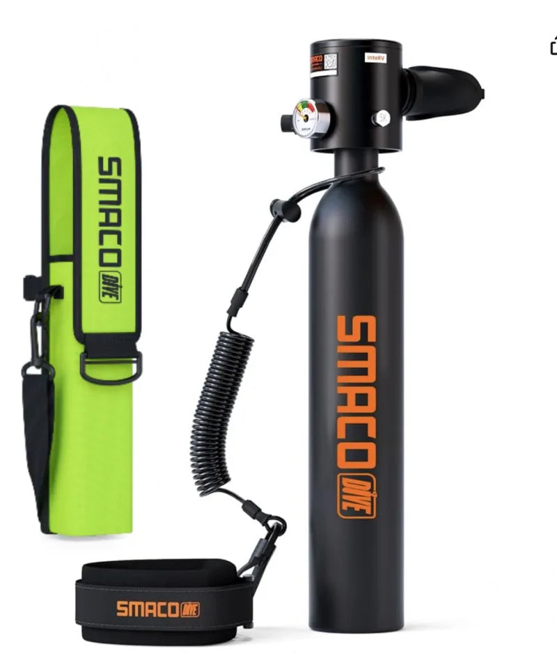 SMACO mini diving cylinder – professional diving equipment with fast local dispatch and local delivery, idea S300 0.5L