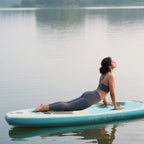 Portable Inflatable Stand Up Paddle Board 10'6"×32"×6", Premium PVC, Full Kit for Adults/Youth