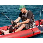 Inflatable 68309EP Excursion Pro K2 Inflatable Kayak Set: Includes Deluxe 86in Kayak Paddles and High-Output Pump – - NEW