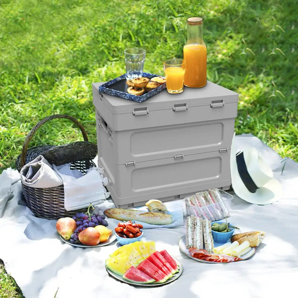 Folding Table with Storage Container