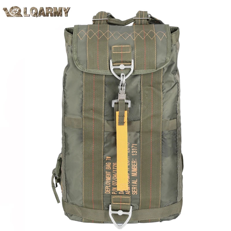 LQARMY Durable All-purpose Backpack Lightweight Carryall Parachute Bag For Outdoor Hunting Trips Hiking School Carry Adventures