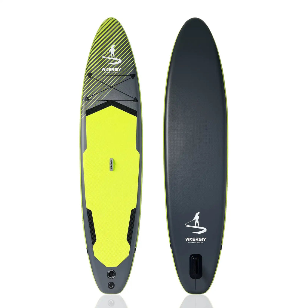 Surfboards paddle board surfboard inflatable 11ft Black Inflatable SUP Board | All-Water Performance Series Classic Versatility