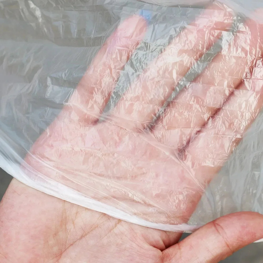 Clear Plastic Bicycle Cover Portable Outdoor All Season Full Protection Waterproof Dust UV Snow Shield for Mountain Bike E-bike