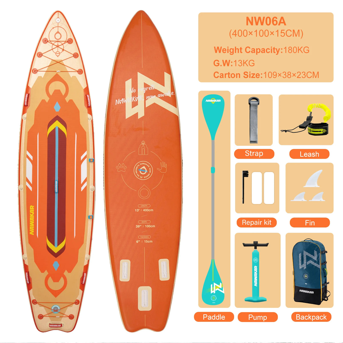 US Stock Surfboard Professional Water Sports Competition Double-layered Reinforced Paddleboard Adult Stand-up Surfboard