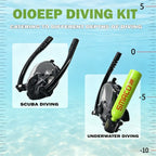 SMACO S300 0.5L Mini Scuba Tank Snorkel Mask Fast Local Dispatch Local Delivery Portable Diving Gear For Outdoor Sea Snorkeling