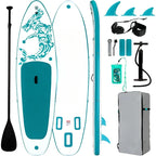 Lite Inflatable Paddle Board Stand Up Paddle Boards, Ultra Light Paddleboard for Adult Wide Stable Design Sup with Accessories