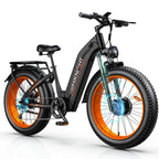 HIKNIGHT H2PRO Dual motor electric bicycle, 26 inch wide tire fast charging version, unisex off-road mountain electric bicycle