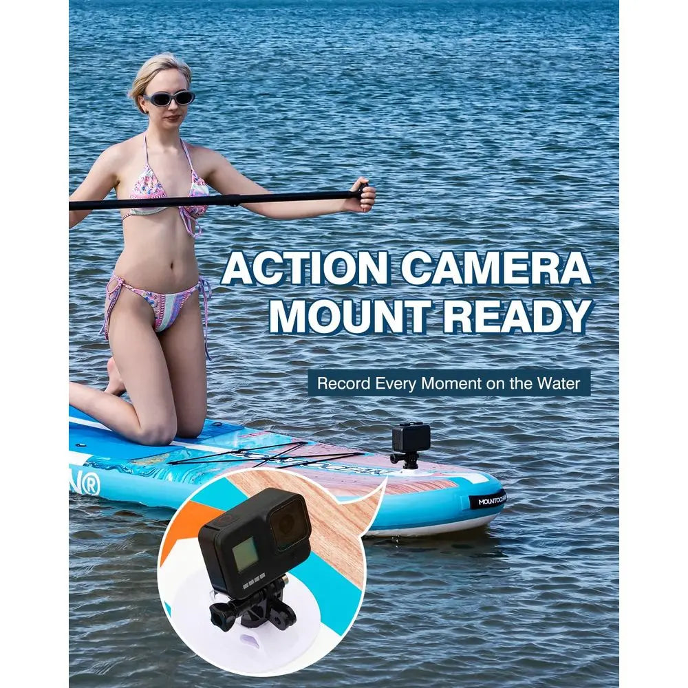 106 Inflatable Stand  Paddle Board 450lbs Max Capacity UltraStable SUP for Adults amp Youth NonSlip EVA Deck, AllAround ISUP