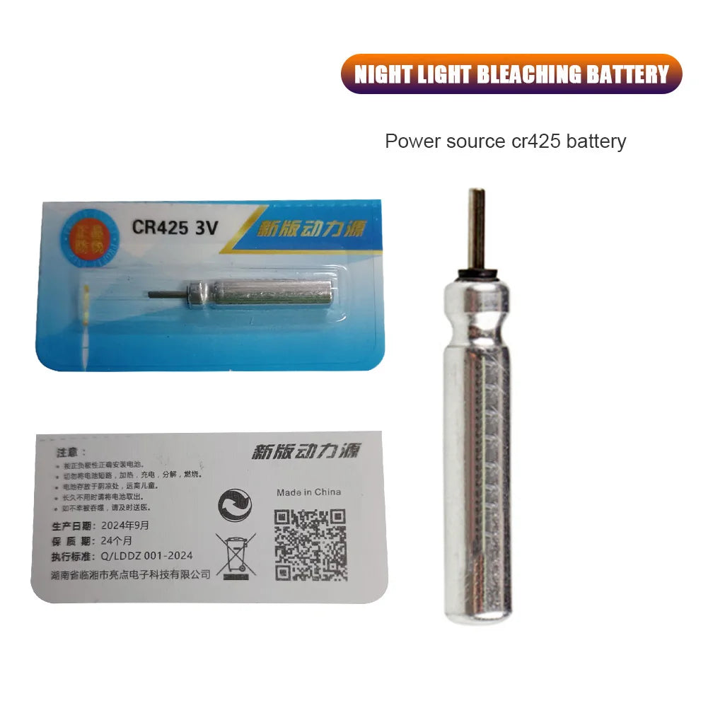 10-100PCS Fishing Floats Battery CR425 Night Fishing Floats Light Luminous 3.6V Electric Floats Battery Fishing Accessory