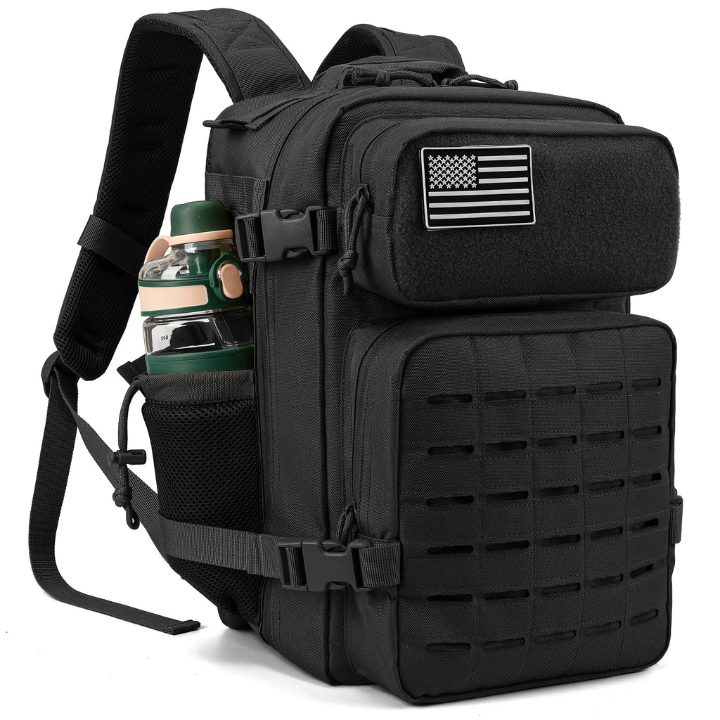 6.6 gallon unisex office computer backpack tactical backpack for men/women Molle daily bag perfect for 3-day hiking trip