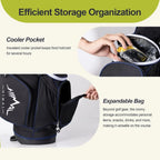 14 Way Golf Stand Bag, Golf Bags for Men with Stand, Top Dividers Ergonomic with 10 Pockets Golf Club Bags