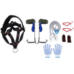 2 Gears Climber Harness Climbing Spike Set Adjustable Tree Climbing Glove Kit