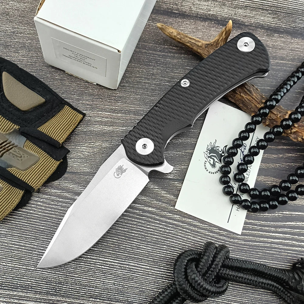 XM-18 Outdoor Multitools D2 Steel Blade Folding Knife