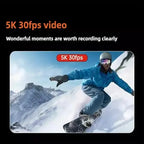 Action Camera,Underwater Camera,5K Ultra Hd Wi-Fi Control,With Eis/Dual Touch Screen,Landscape/Portrait Switching Sports Camera