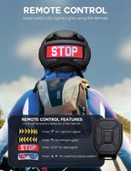 Bike Helmet with Light - Bike Helmet with DIY LED Screen for Scooter, Bicycle, Skateboard - LED