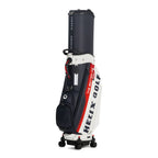 HELIX Golf Bag with Wheels for Men and Women Golf Cart Bag with Hard Retractable Cover for Protecting Clubs During Travel