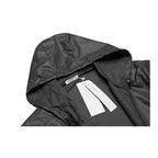 Mens Packable Rain Jacket Lightweight Waterproof Raincoat With Hood Outdoor Rain Gear Travel Hiking Cycling