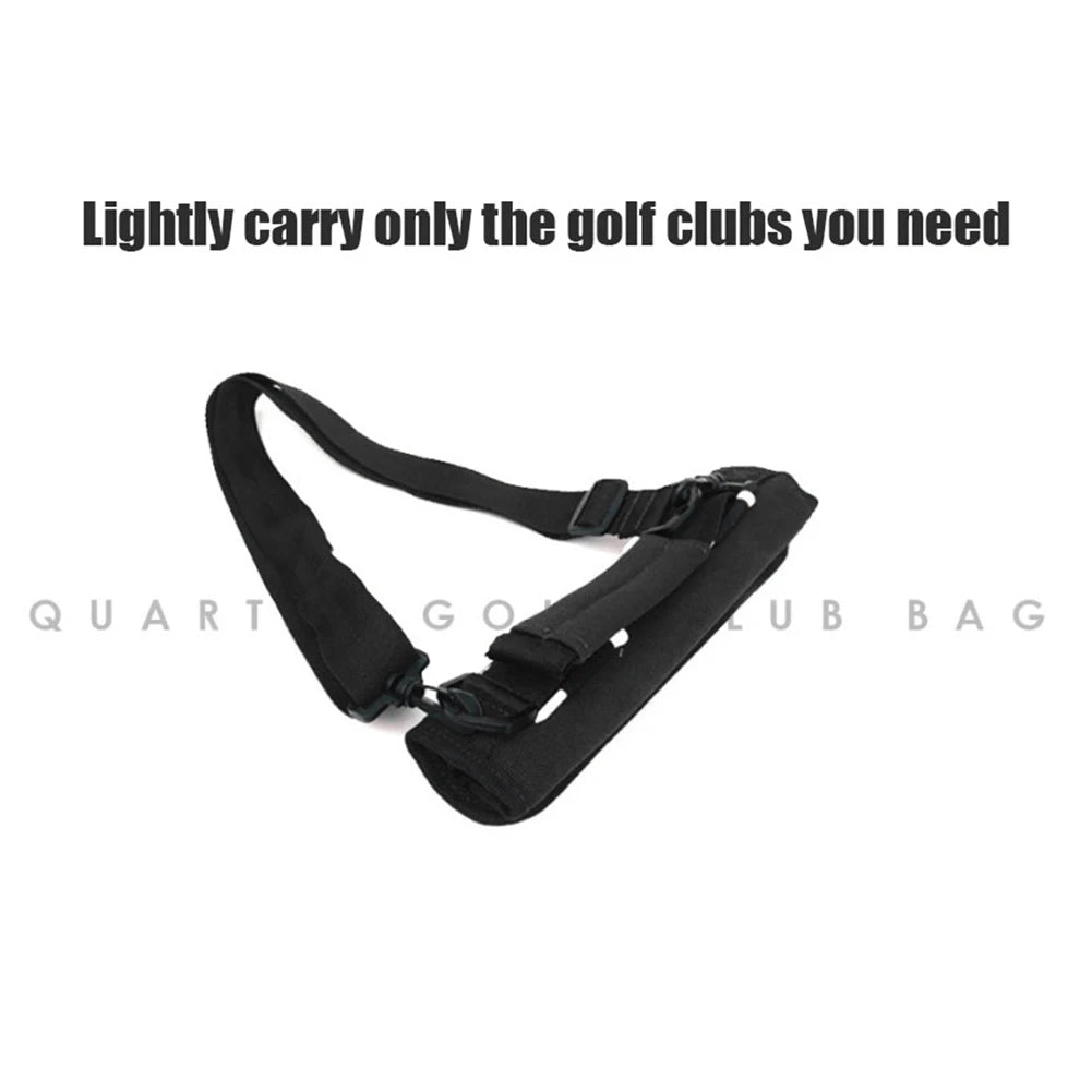 Golf Club Bag Golf Training Case with Shoulder Strap for Driving Range Practice Easy Transport for Beginners Youth Adult Senior
