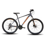 Hiland Aluminum Mountain Bike 21 Speeds, Hydraulic Disc-Brakes, Lock-Out Suspension Fork, 27.5 inch Wheel, Men