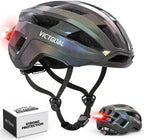 Road Bike Helmet Adult Men Women with Detachable Magnetic Rear Light, Bicycle Helmet Adjustable