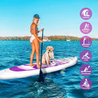 Inflatable Ultra-Light Stand Up Paddle Board for All Skill Levels with Premium SUP Paddleboard Accessories,Non-Slip Comfort Deck