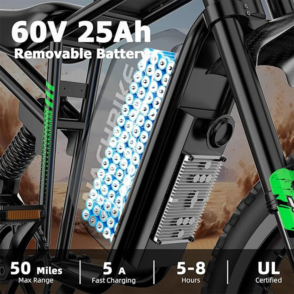 50MPH Electric Dirt Bike