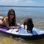 W_Inflatable Paddle Board for Adult, Paddle Board for All Skill Levels, Wide SUP Board with Primium Accessories Include SUP