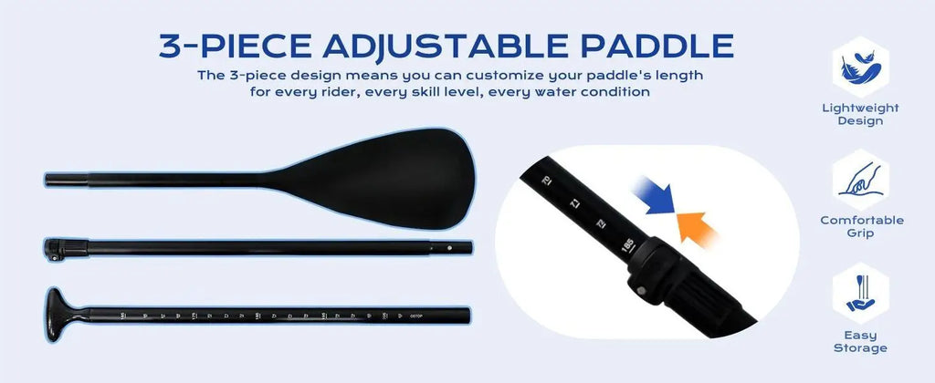 Extra Wide Inflatable Paddle Board, 11' x 34" x 6" Stand Up Paddle Board for Adults, SUP Accessories with Camera Mount