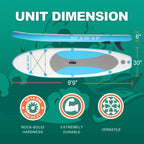 CADALENE Inflatable Stand Up Paddle Board for Adults of All Skill Levels