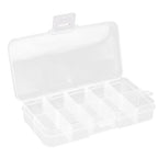 10/15/24 Grids Fishing Tackle Box Squid Jig Hard Lure Tool Case Visible Fishing Tackle Box Fishing Lure Bait Hooks Storage Box