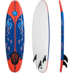 GYMAX Surfboard,6FT Stand Up Paddle Board with Removable Fins & Safety Leash,Non-Slip Paddle Board for Teenagers,Adult,Beginners