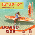 US Stock Surfboard Professional Water Sports Competition Double-layered Reinforced Paddleboard Adult Stand-up Surfboard