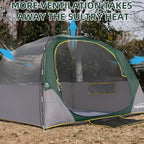 Tents 4 Person Camping Tent, Easy Setup Waterproof Family Tents for Camping, Portable Dome Tent for