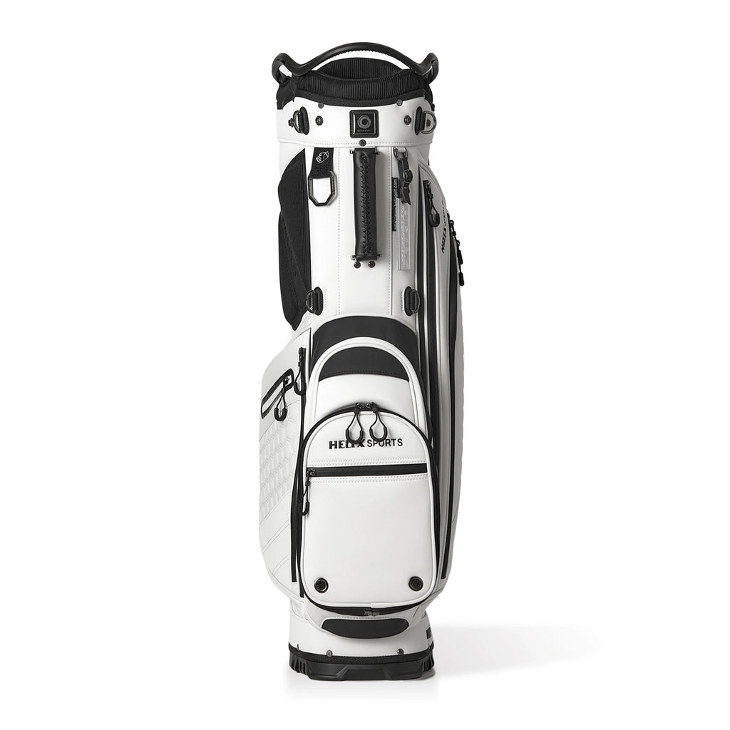 HELIX Lightweight 14 Way Full Length Dividers PU Leather Golf Stand Bag for Men Easy to Clean