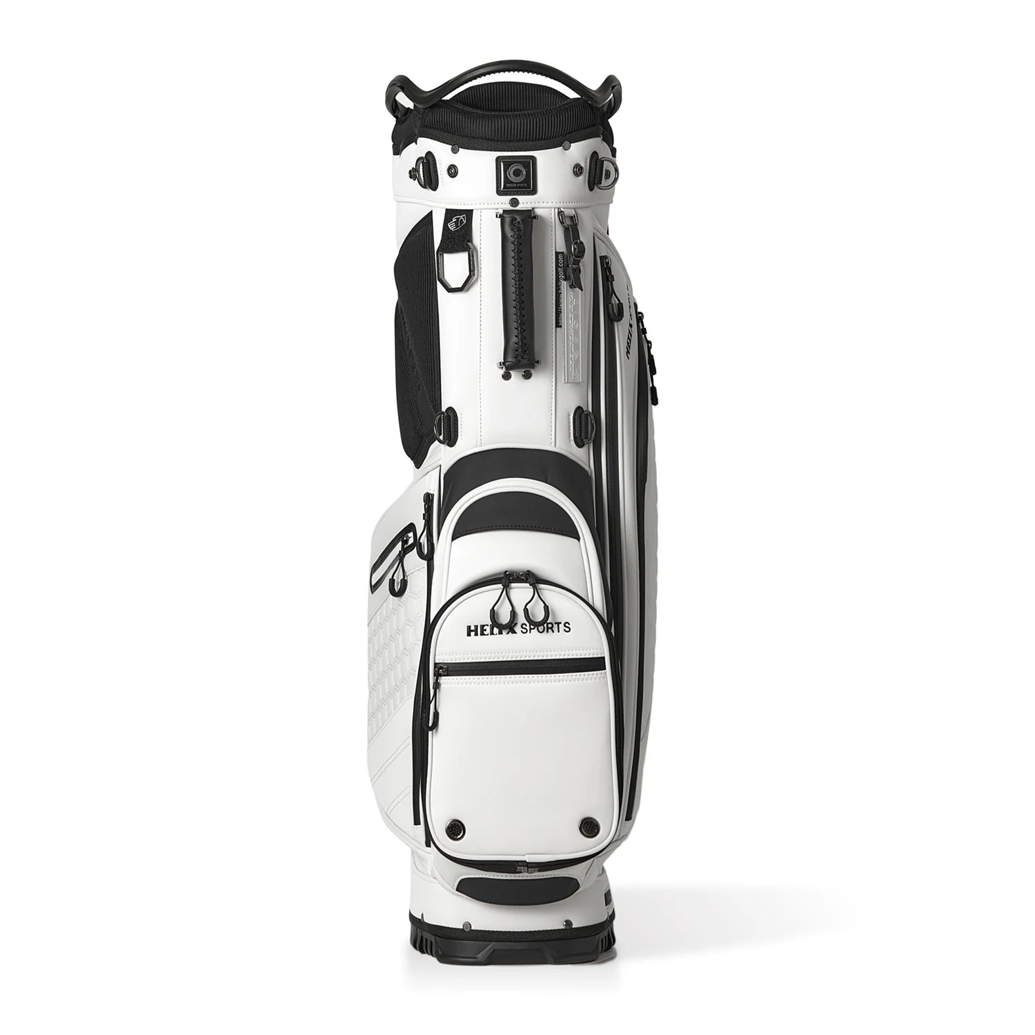 HELIX Lightweight 14 Way Full Length Dividers PU Leather Golf Stand Bag for Men Easy to Clean