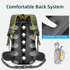 50L Travel Backpack Camping Men Large Hiking Bag