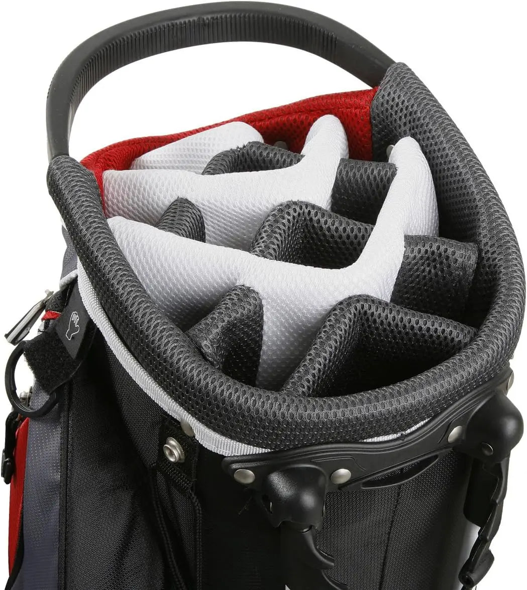14-Way Stand Golf Bag with Carry Handle and Pockets