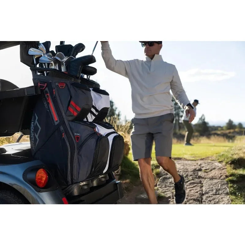 Sun Mountain Men's C130 Lightweight Cart Golf Bag, 14-Way Top, 2025 Model