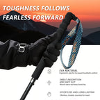 Local+ Carbon City Walking Running Sticks Lightweight T800 Carbon Fiber Collapsible Telescopic Pole Hiking Cane Trekking Poles